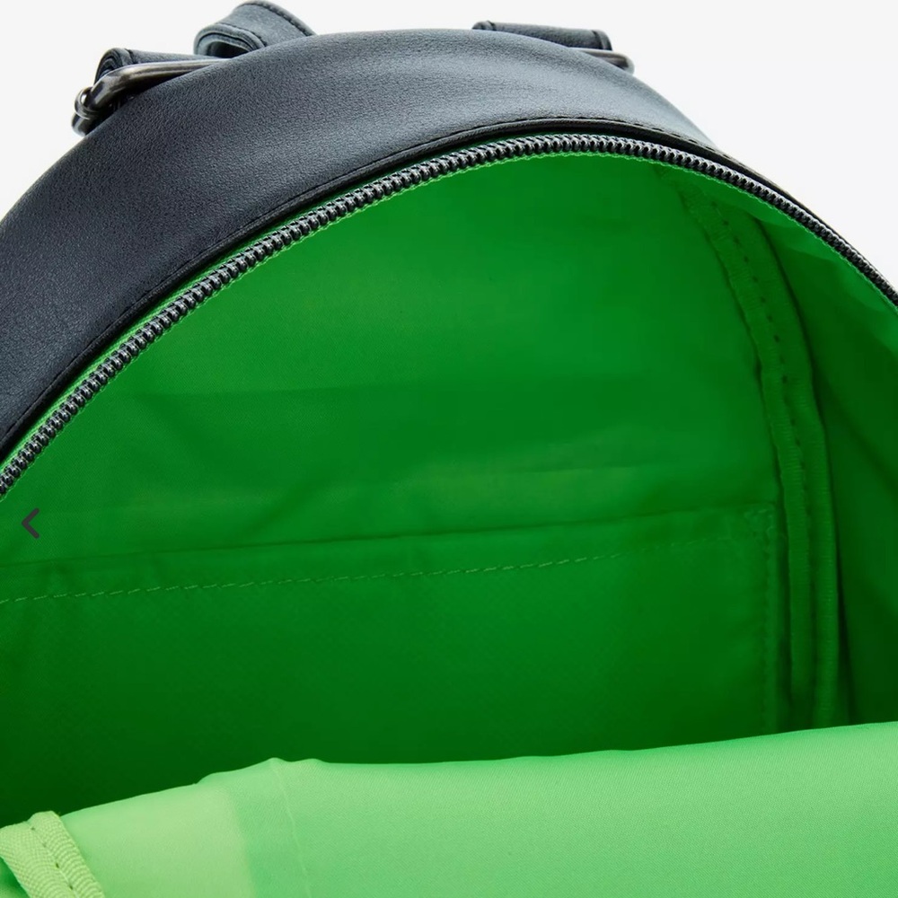 Loungefly Green Shrek "Can't Stop I'm Swamped" Mini Backpack - Picture 4 of 4